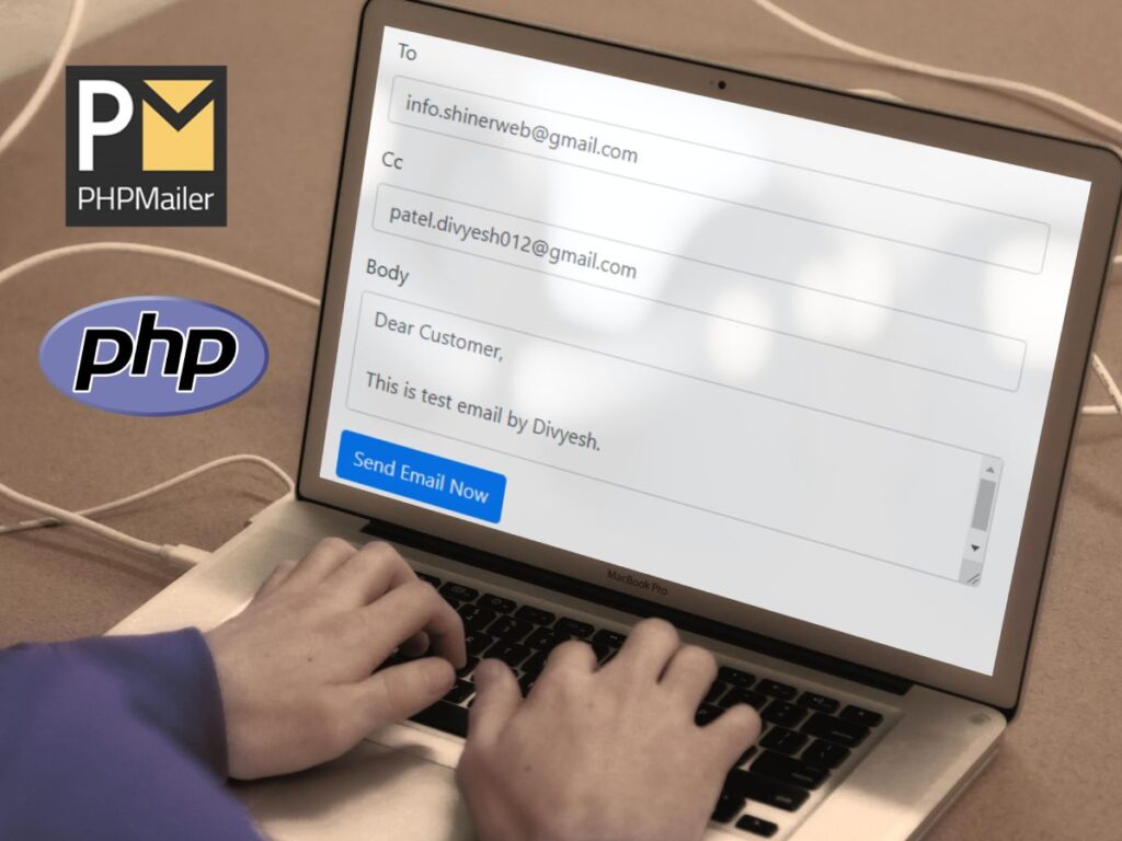 Send mail with PHPMailer